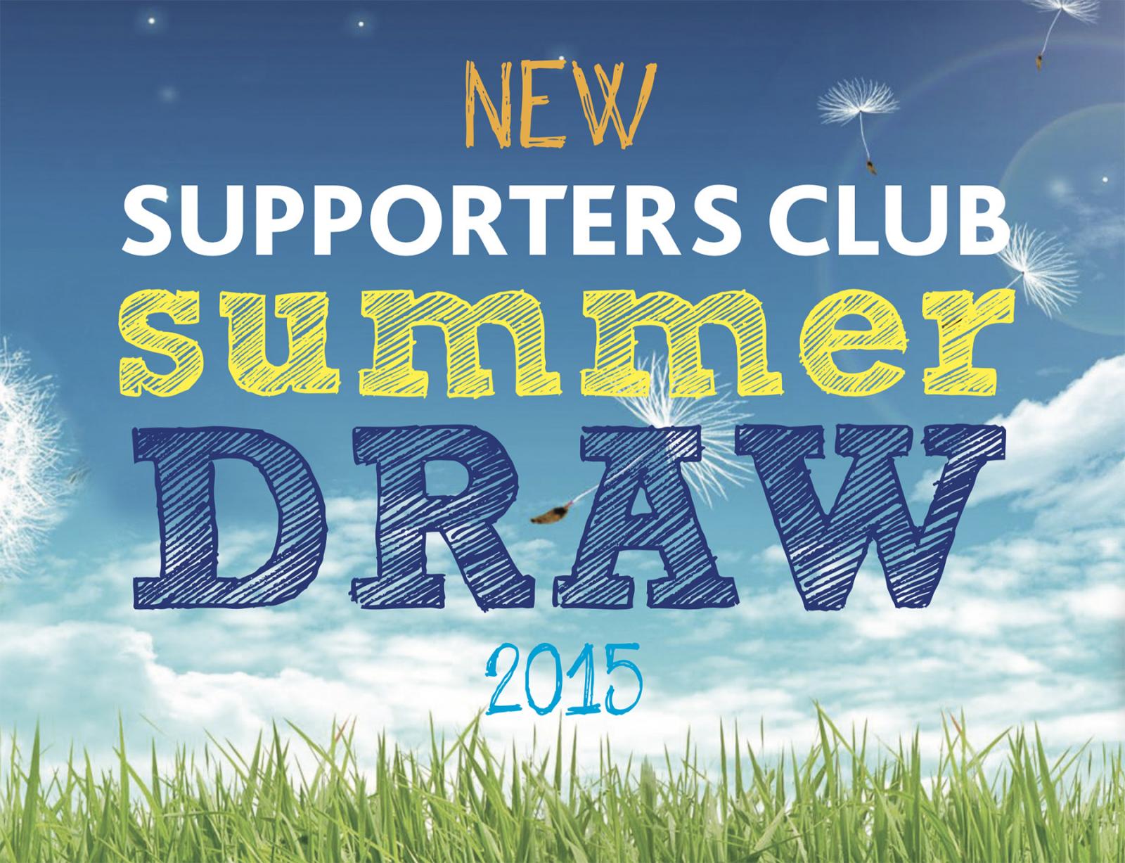 Supporters Club Draw 2015
