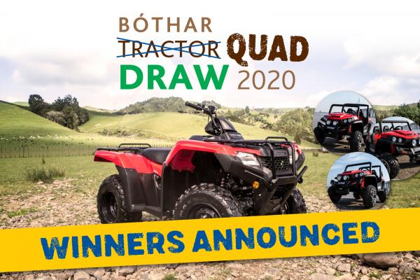 Quad Draw Winners