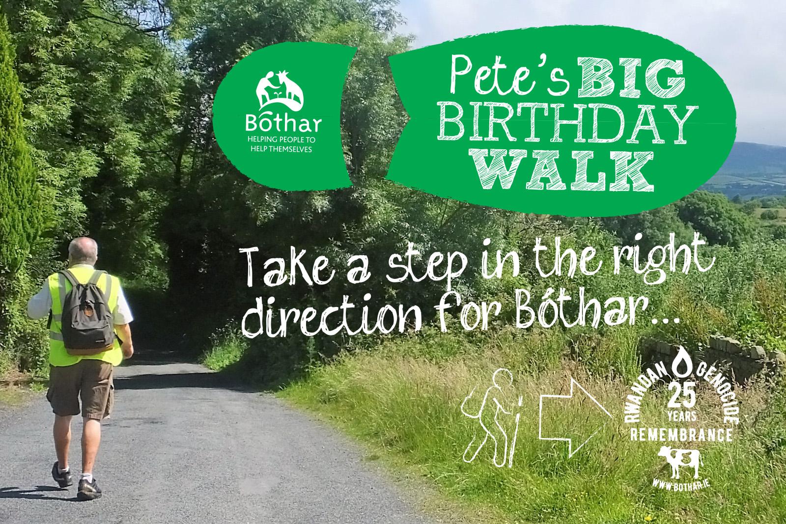 Pete's Big Birthday Walk