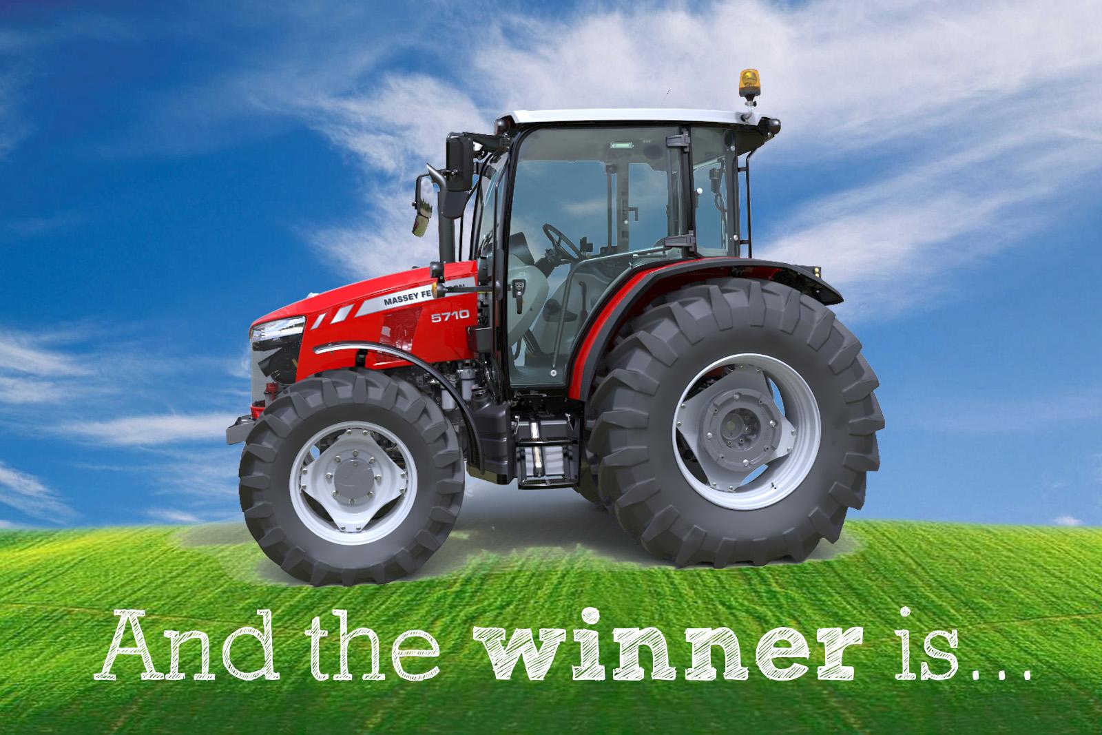 Tractor Draw 2019 Winner